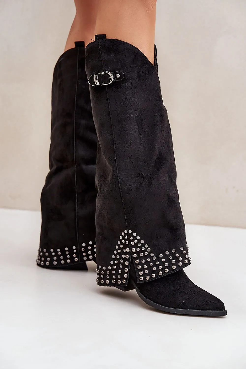 Stylish women's heel ankle boots