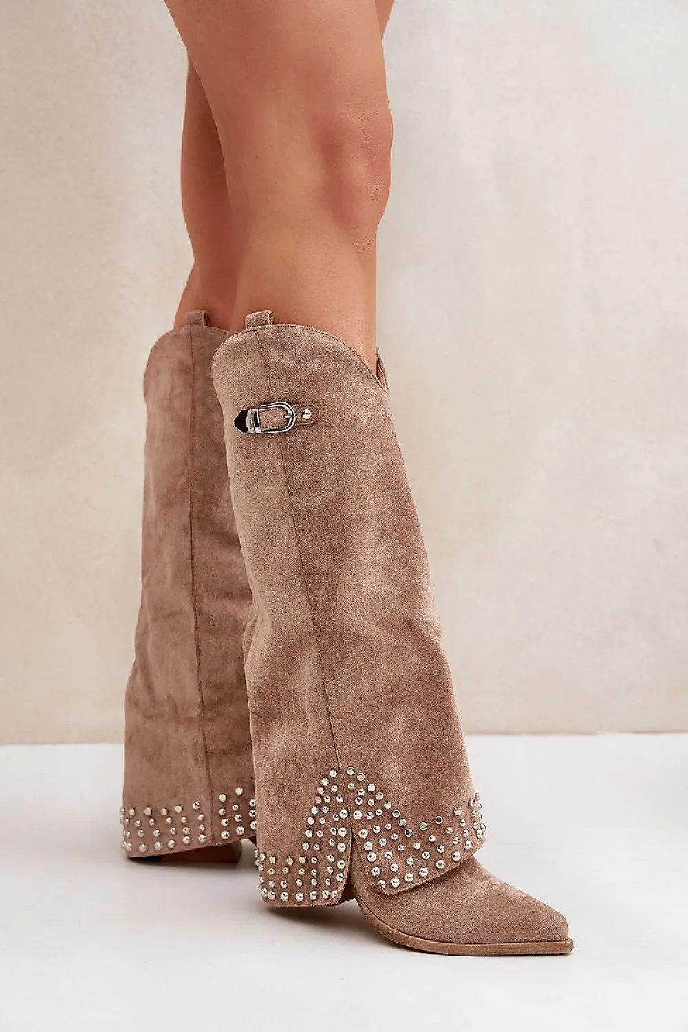 Stylish women's heel ankle boots
