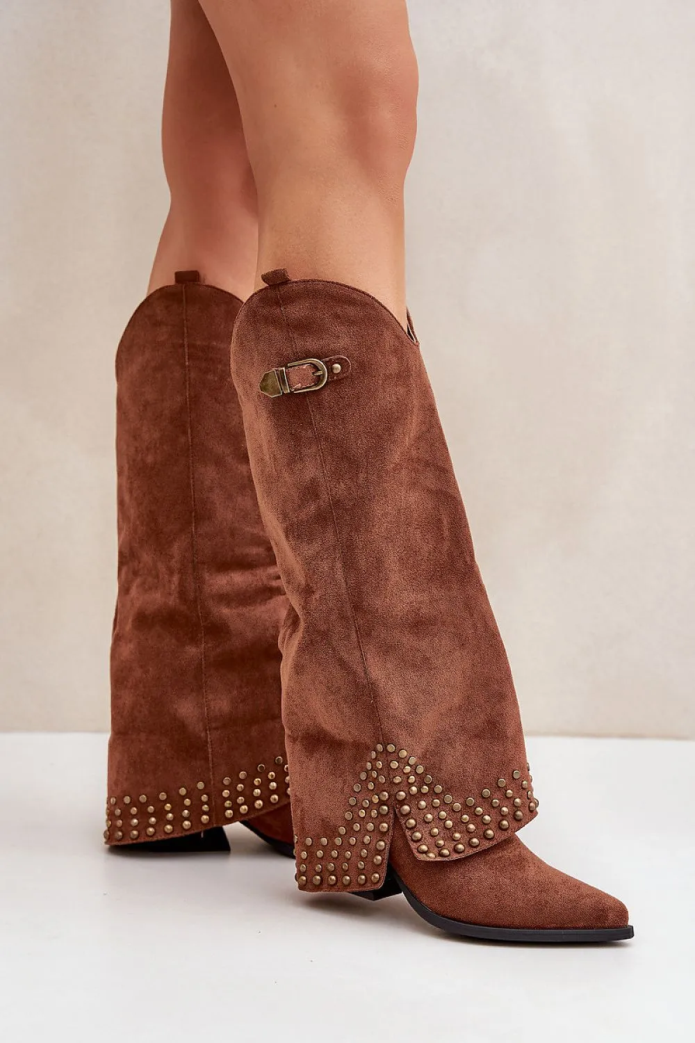 Stylish women's heel ankle boots