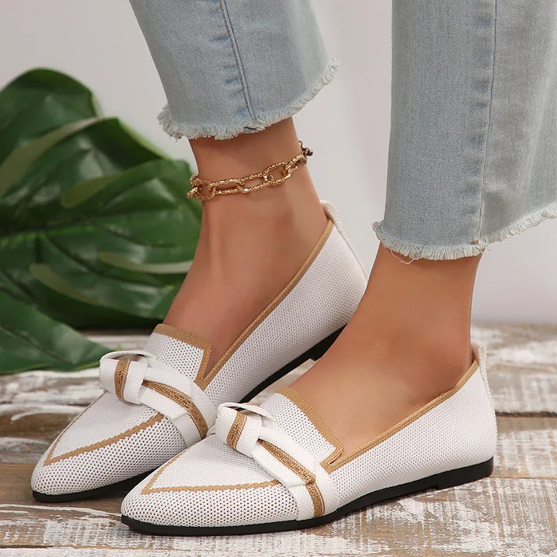 The Breezy Bow Flats – Essential Slip-Ons