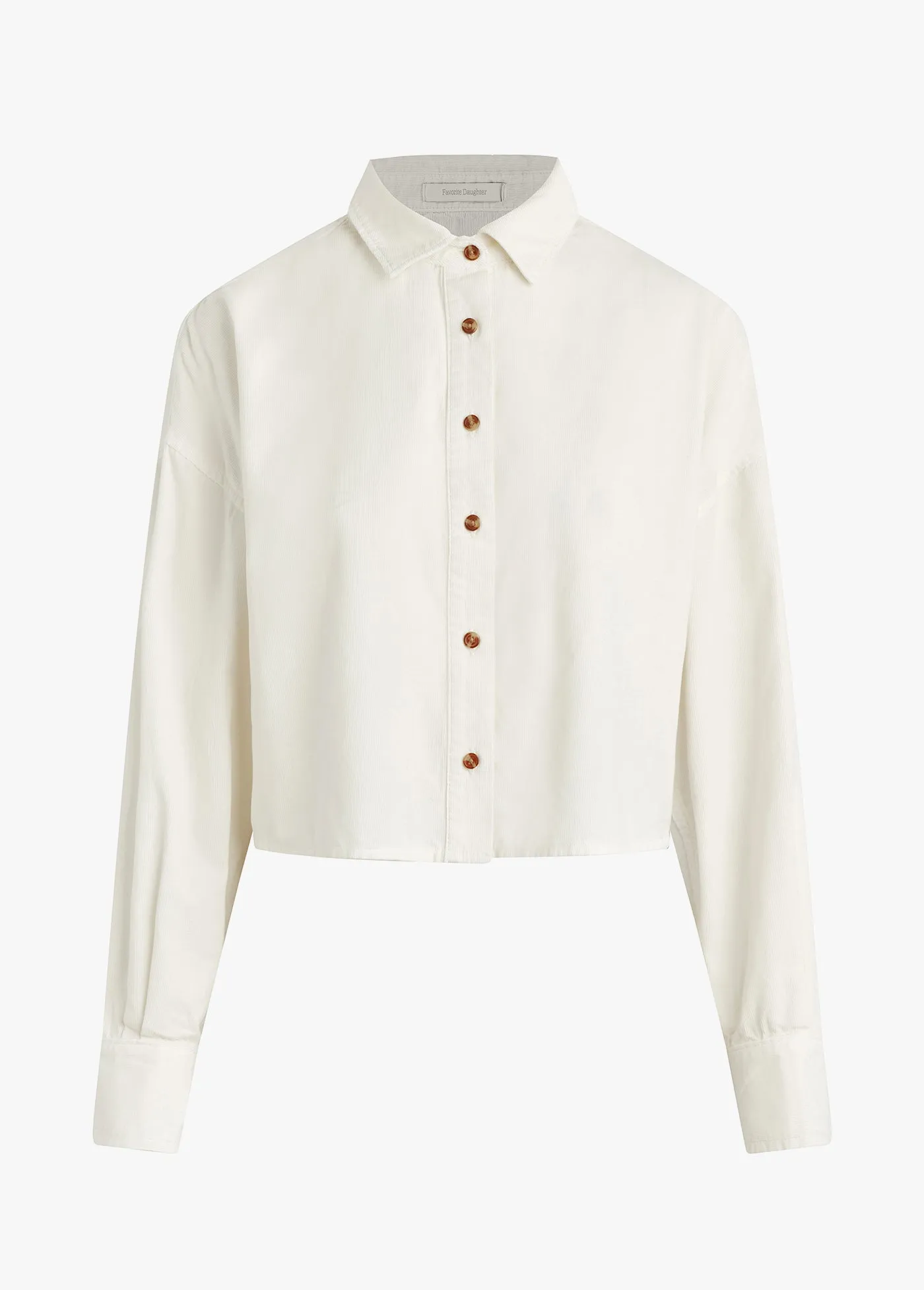 THE CROP EX-BOYFRIEND SHIRT