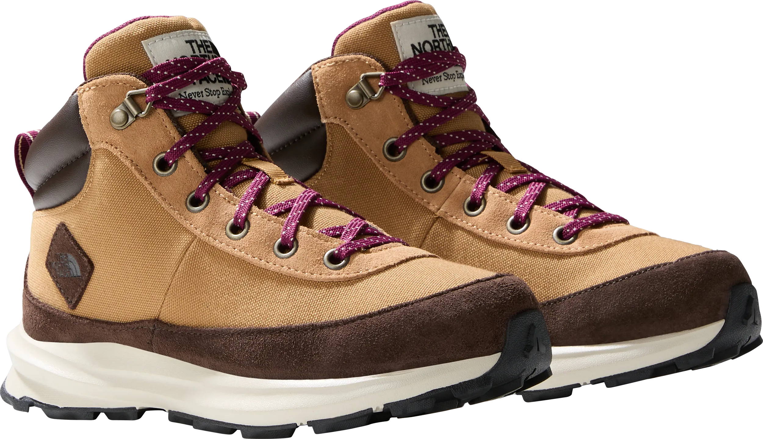 The North Face Kids&#x27; Back-to-Berkeley IV Hiking Boots Almond Butter/Demitasse Brown | Buy The North Face Kids&#x27; Back-to-Berkeley IV Hiking Boots Almond Butter/Demitasse Brown here | Outnorth