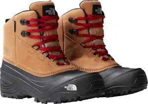 The North Face Kids&#x27; Chilkat V Lace Waterproof Hiking Boots Almond Butter/TNF Black | Buy The North Face Kids&#x27; Chilkat V Lace Waterproof Hiking Boots Almond Butter/TNF Black here | Outnorth