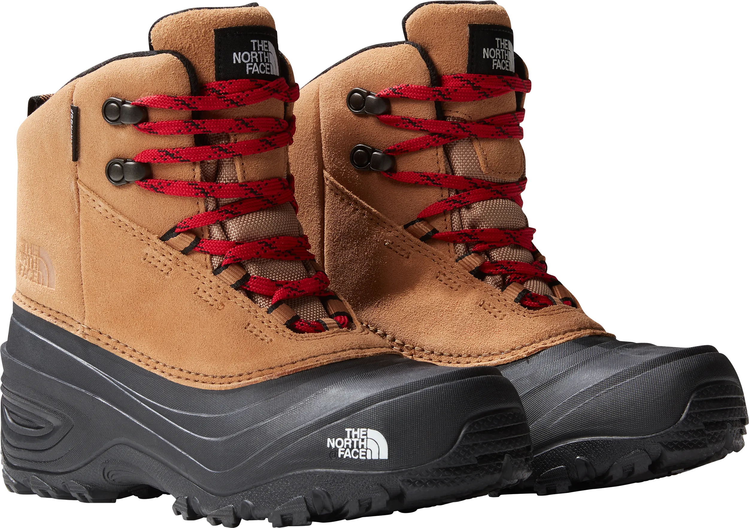 The North Face Kids&#x27; Chilkat V Lace Waterproof Hiking Boots Almond Butter/TNF Black | Buy The North Face Kids&#x27; Chilkat V Lace Waterproof Hiking Boots Almond Butter/TNF Black here | Outnorth