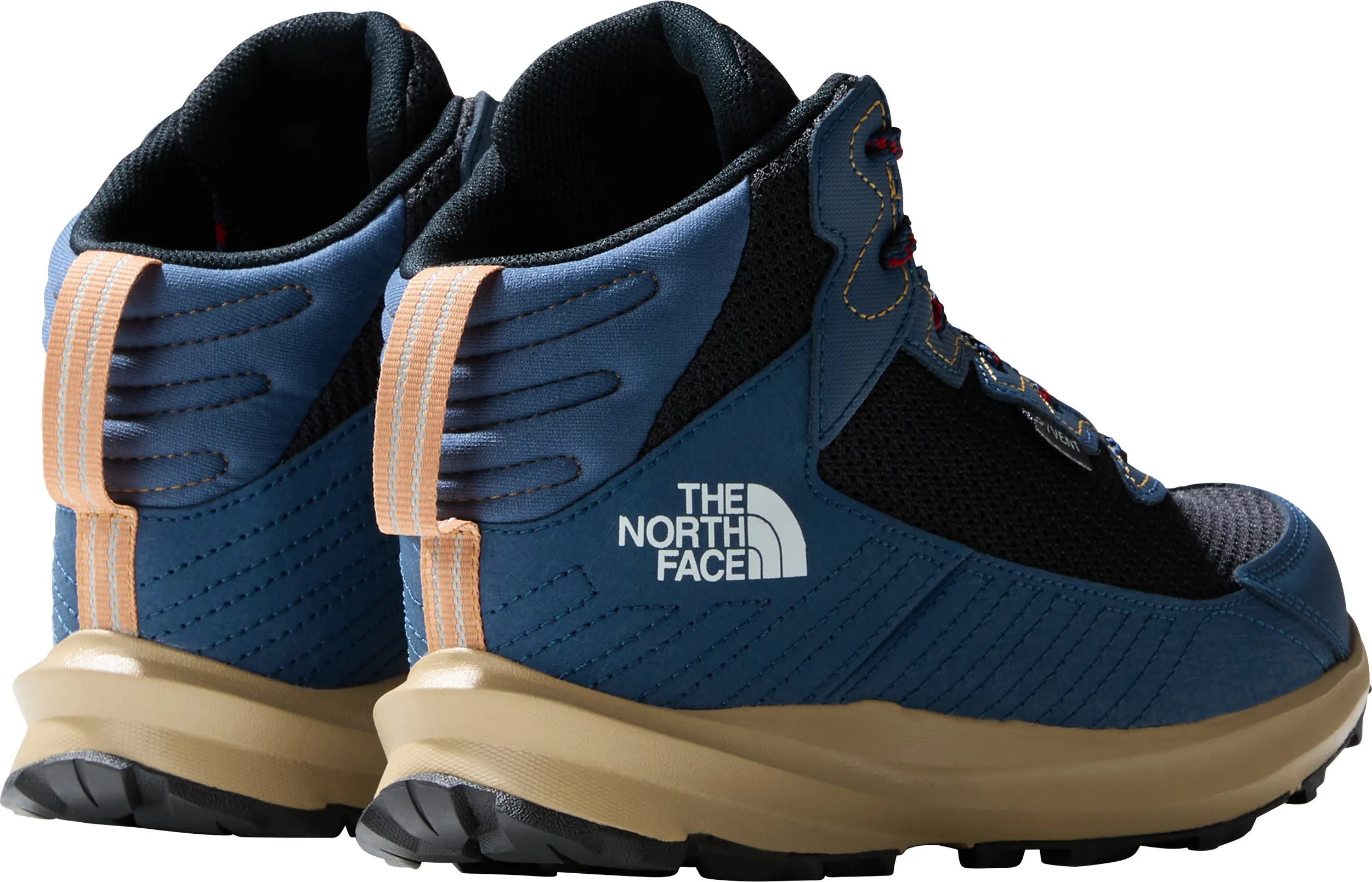 The North Face Teens&#x27; Fastpack Waterproof Mid Hiking Boots Shady Blue/TNF White | Buy The North Face Teens&#x27; Fastpack Waterproof Mid Hiking Boots Shady Blue/TNF White here | Outnorth