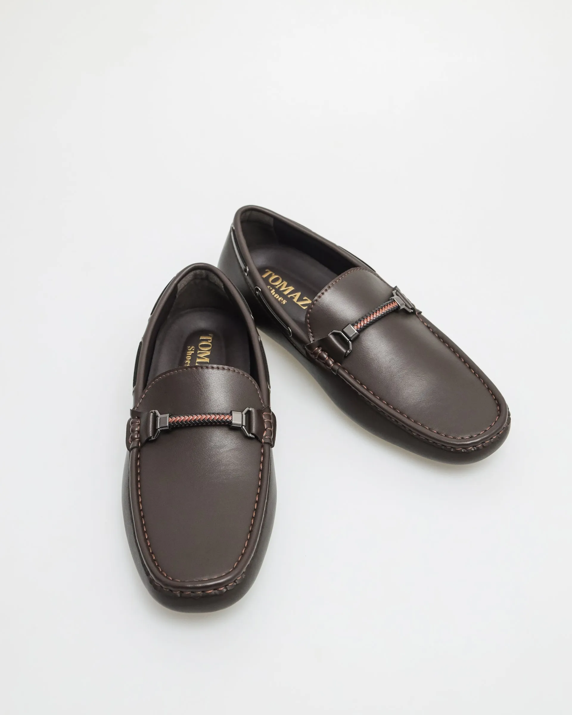 Tomaz C546 Men Buckle Moccasins