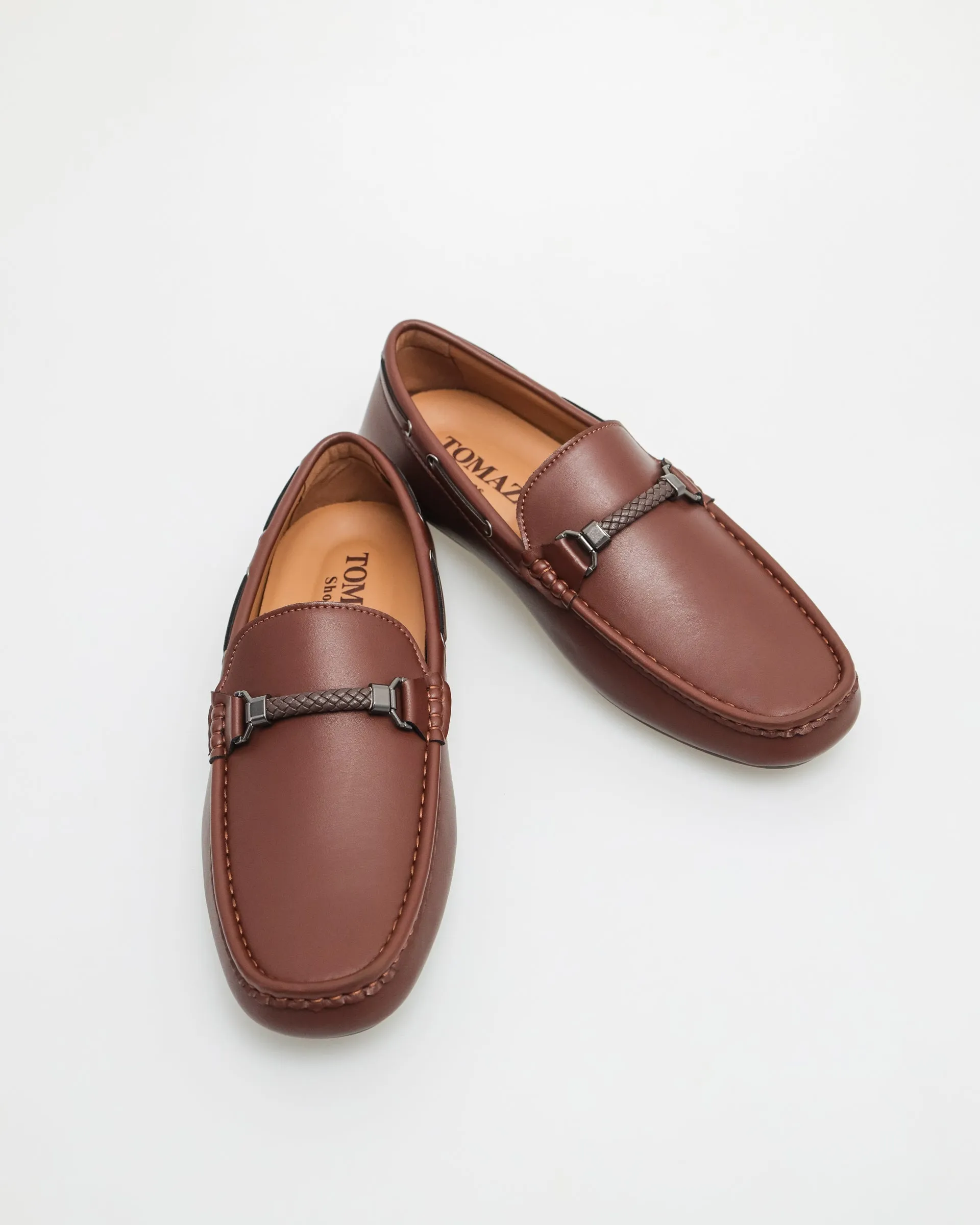 Tomaz C546 Men Buckle Moccasins