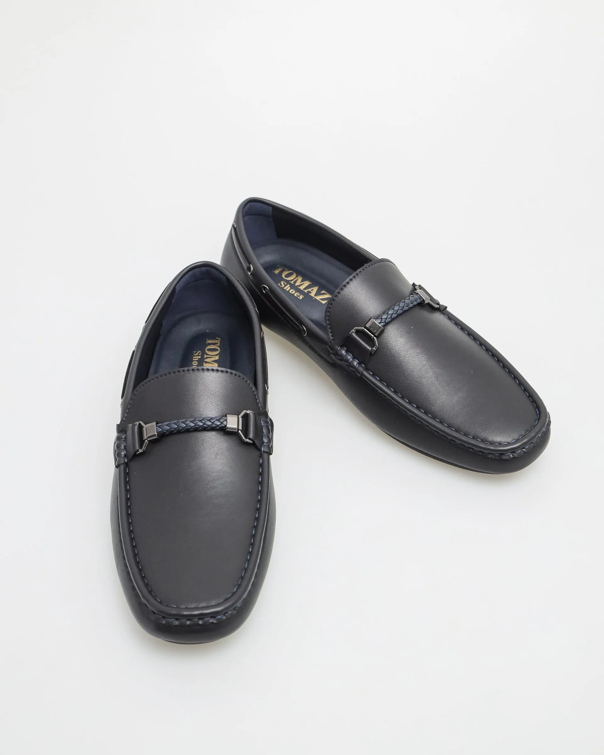 Tomaz C546 Men Buckle Moccasins