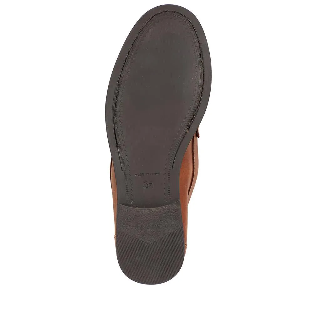 Trish Leather Casual Moccasins - TRISH / 327 519