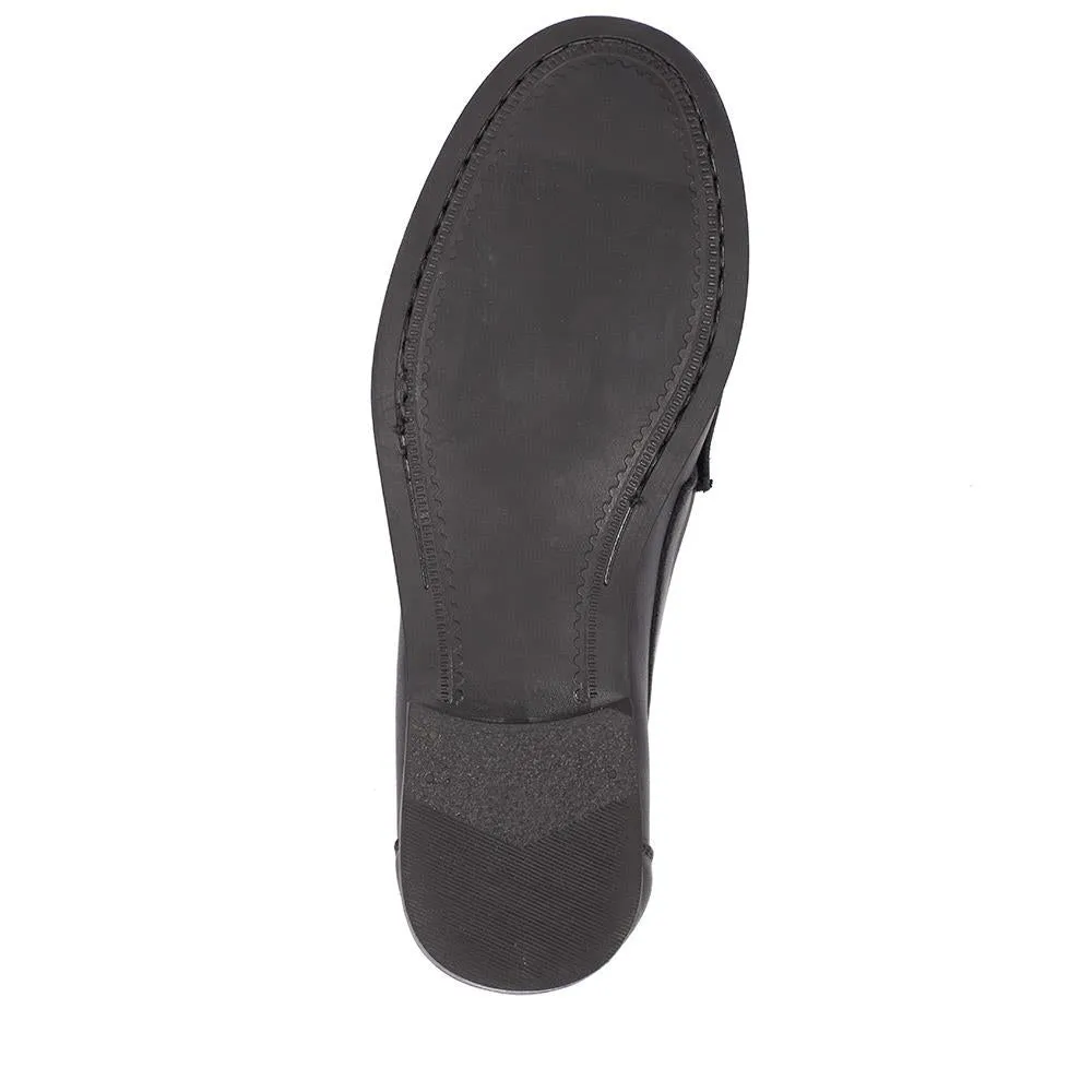 Trish Leather Casual Moccasins - TRISH / 327 519