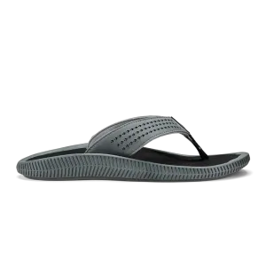 ULELE SANDAL -  DARK SHADOW/BLACK
