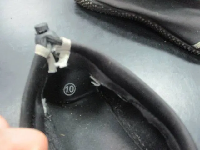 Used Black Water Shoes Size 10