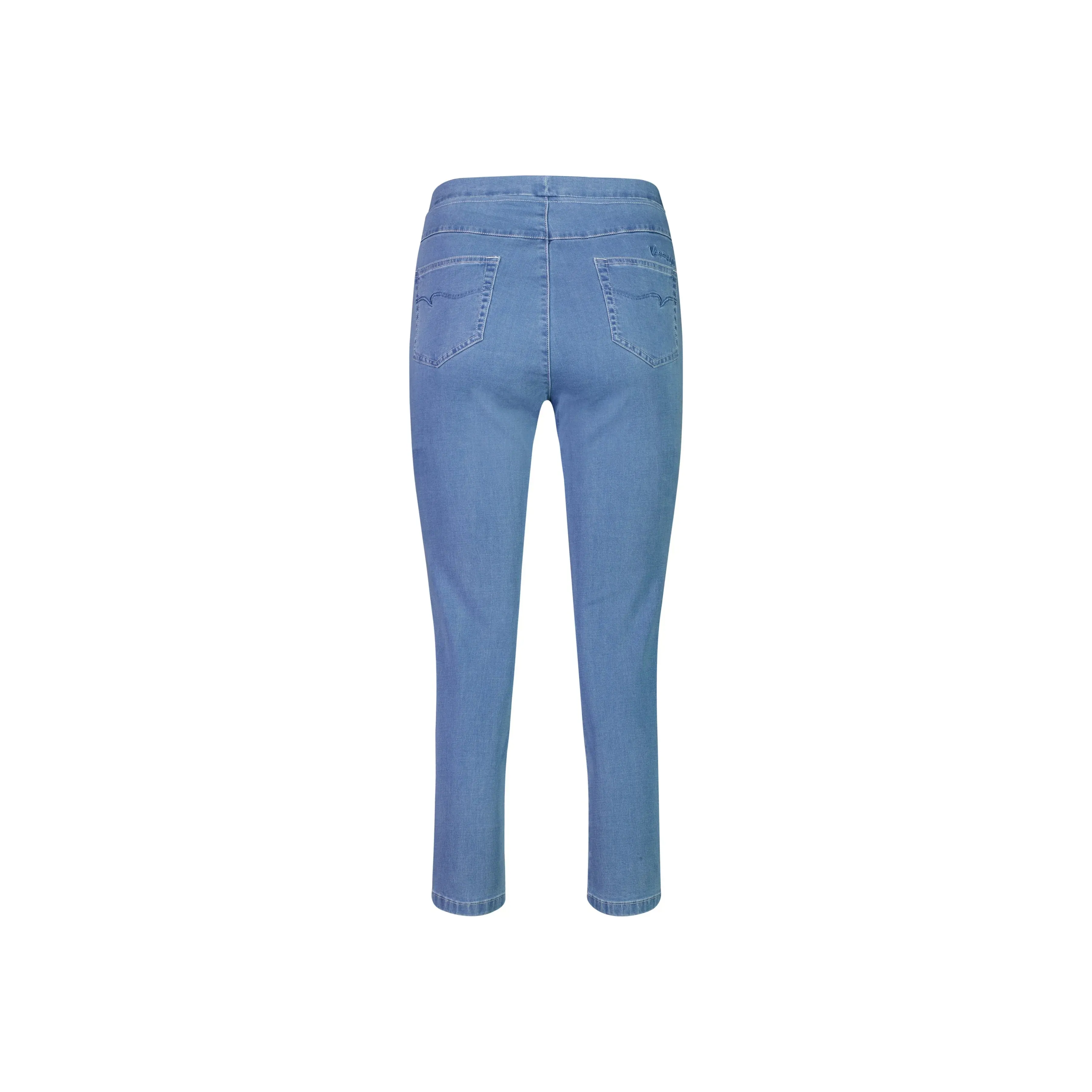 Vassalli - Skinny Leg 7/8 Length Lightweight Pull On - Ice