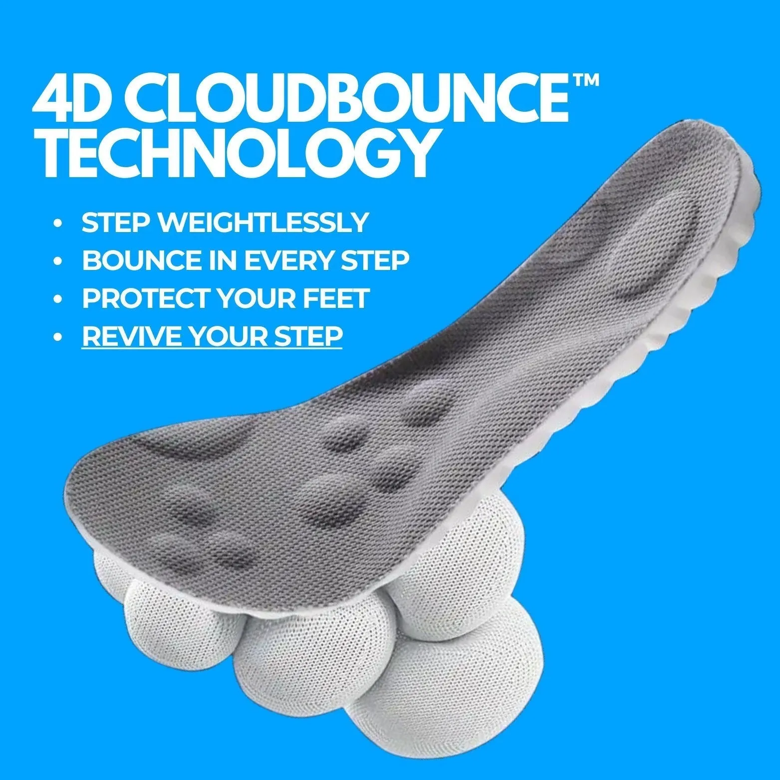 WalkingCloud™️ - Memory Foam Insoles