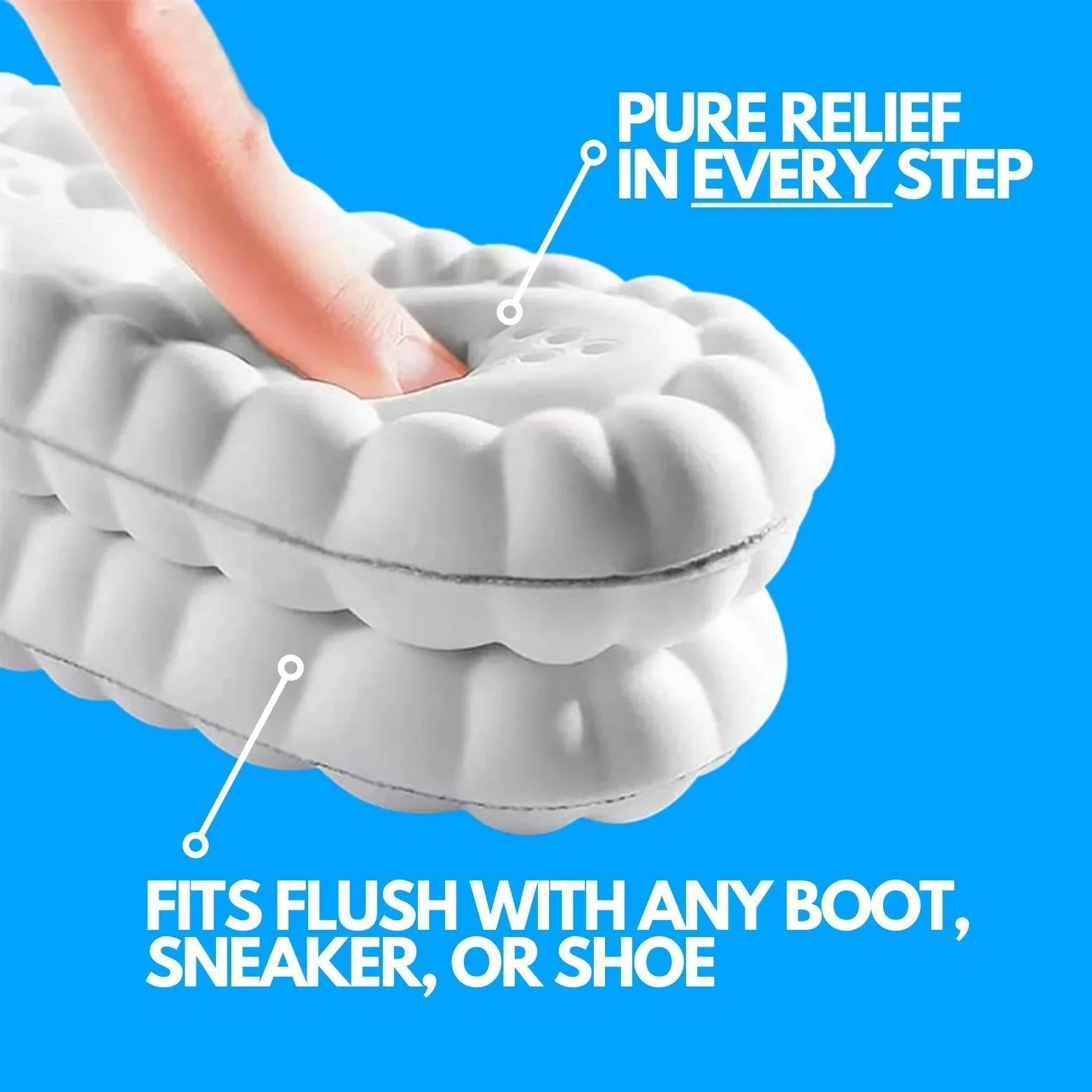WalkingCloud™️ - Memory Foam Insoles