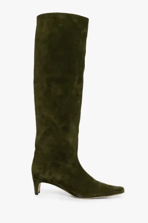 WALLY BOOT | OLIVE SUEDE