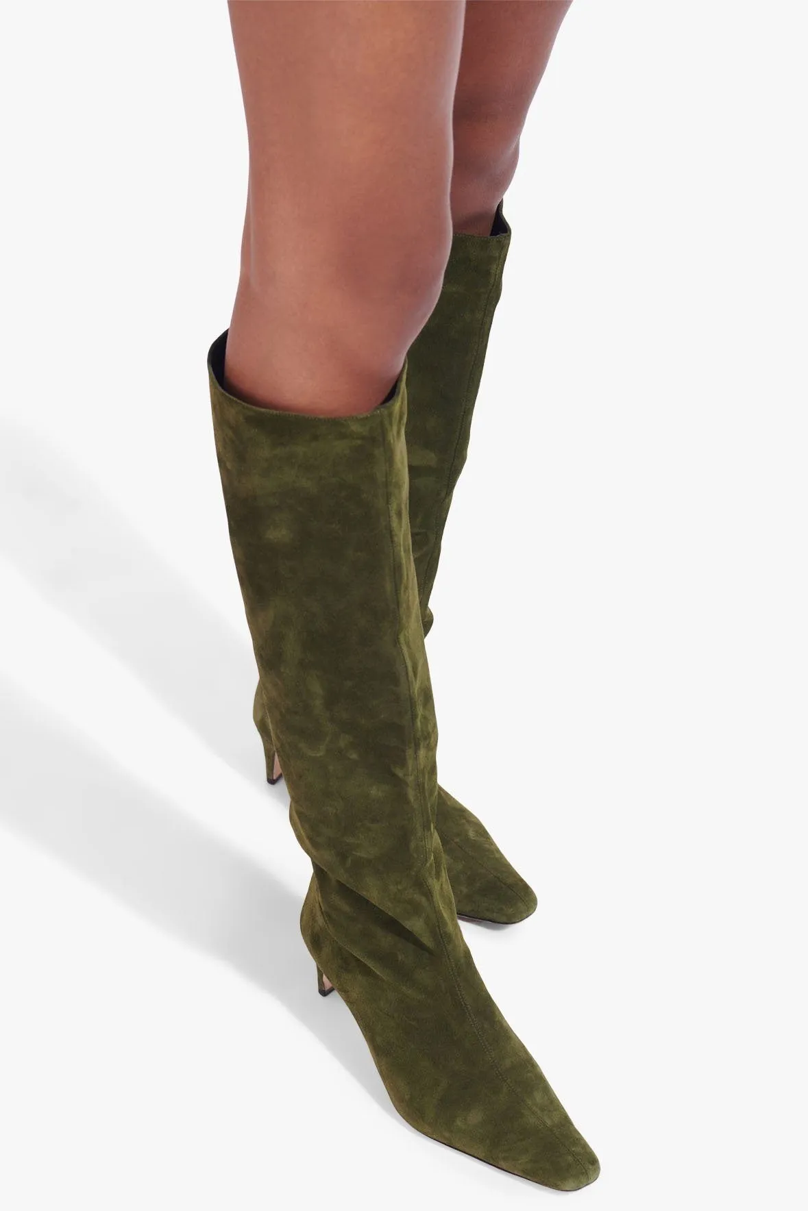 WALLY BOOT | OLIVE SUEDE