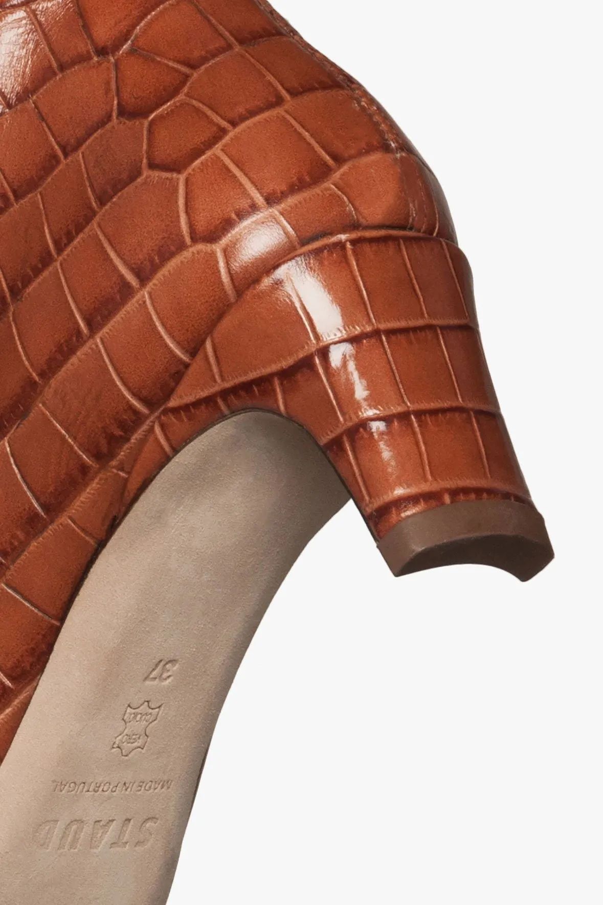 WALLY BOOT | SADDLE CROC EMBOSSED
