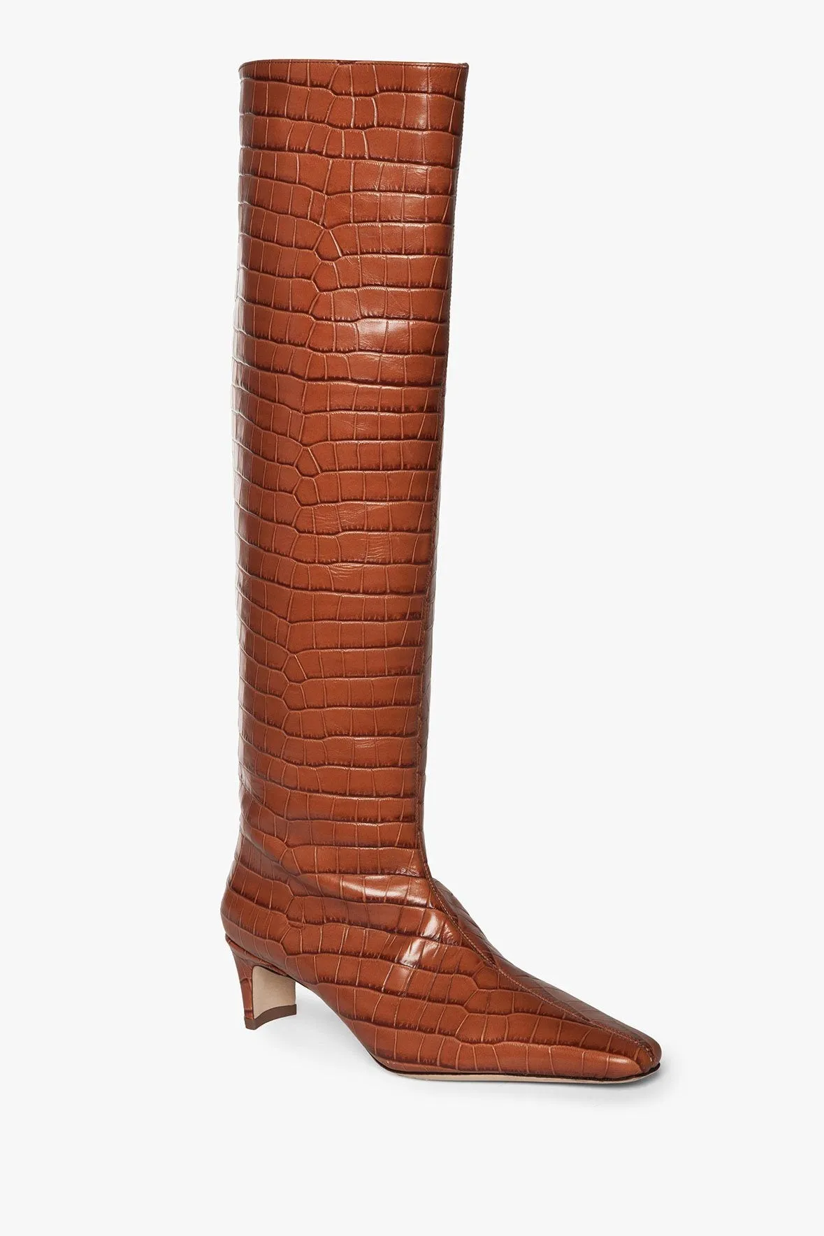 WALLY BOOT | SADDLE CROC EMBOSSED