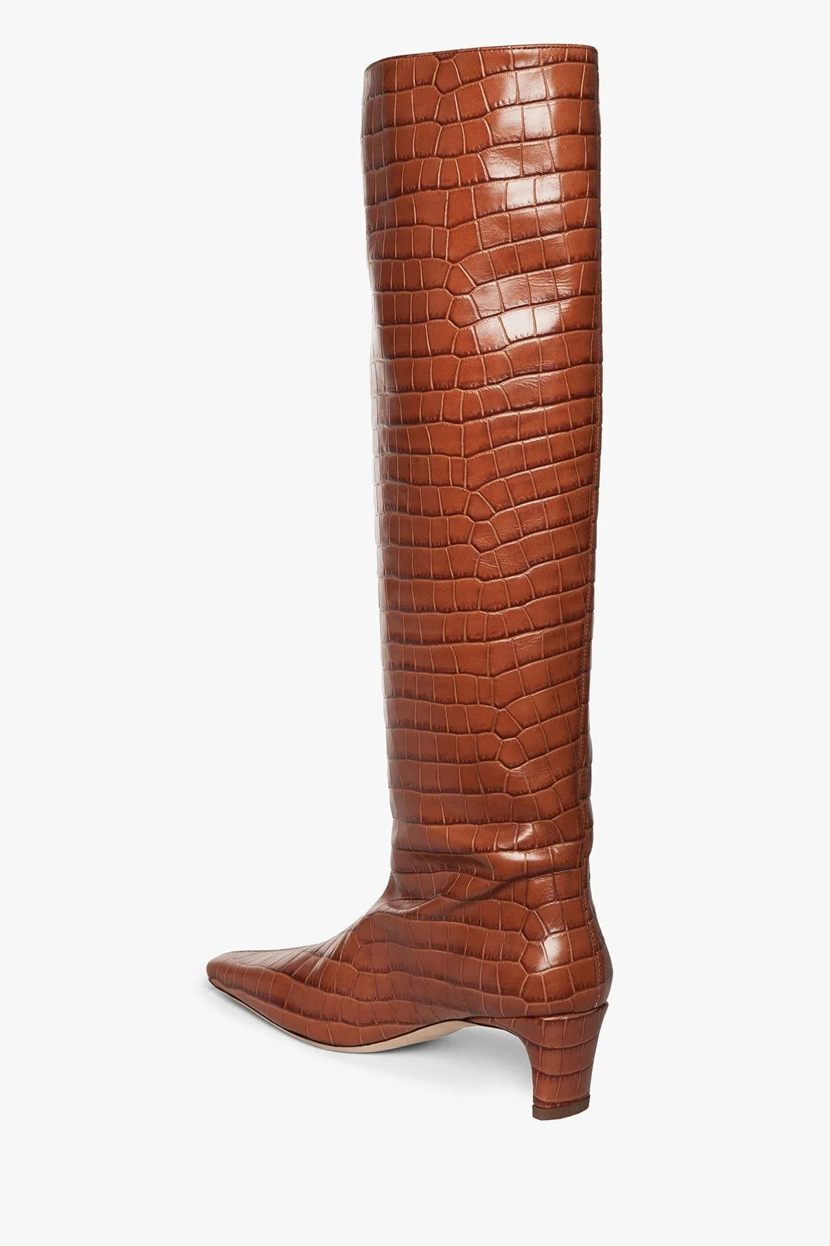 WALLY BOOT | SADDLE CROC EMBOSSED