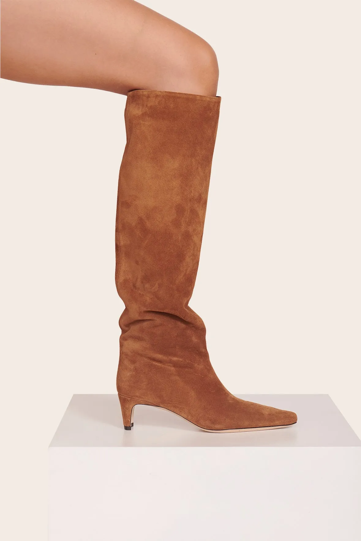 WALLY BOOT | TAN SUEDE
