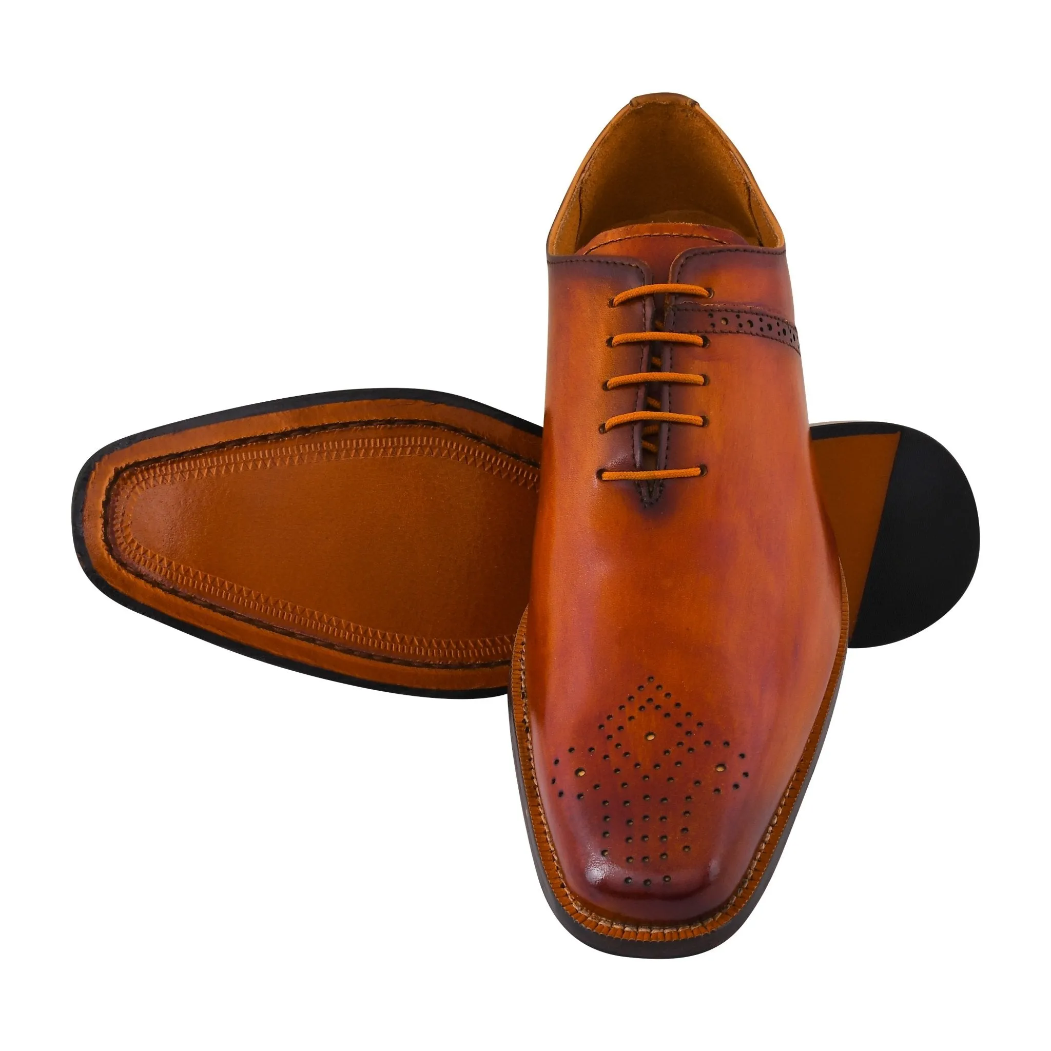 WINKLER Leather Oxford Style Dress Shoes