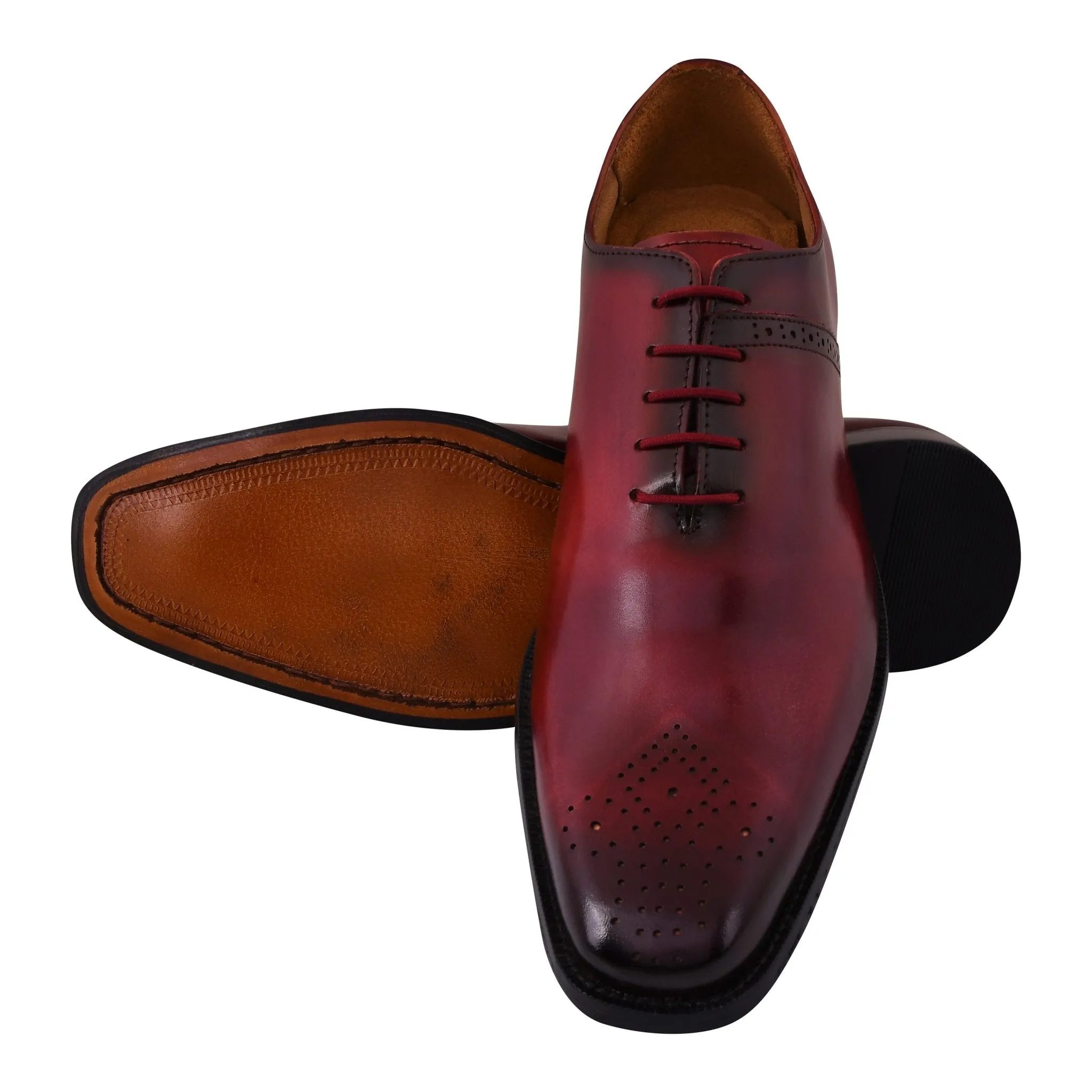 WINKLER Leather Oxford Style Dress Shoes