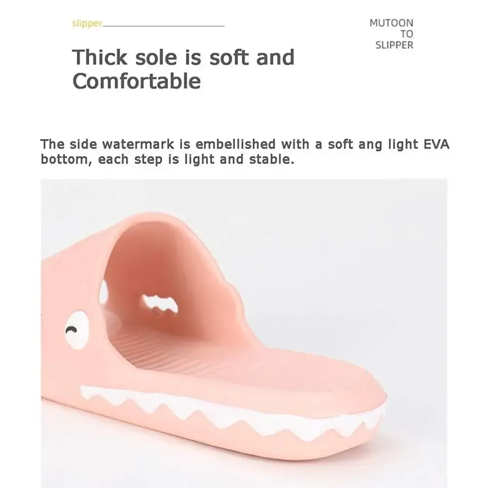 Women's Comfy Indoor Open-Toe Yellow EVA Slides