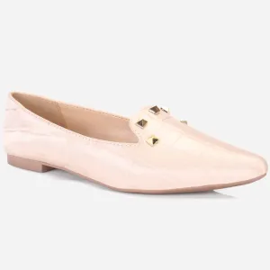 Women's "DIKAX" Pointed Toe Decorated Flat Pumps