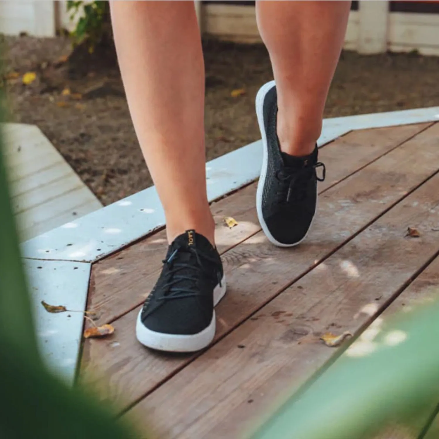 Women's Saola Cannon Knit 3 Black/Gold