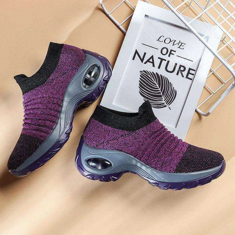 Women's Sock Mesh Sneakers