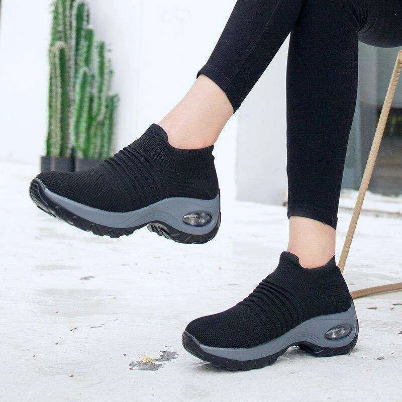 Women's Sock Mesh Sneakers