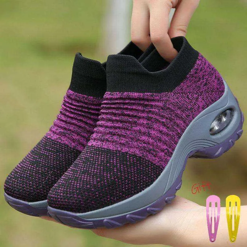 Women's Sock Mesh Sneakers