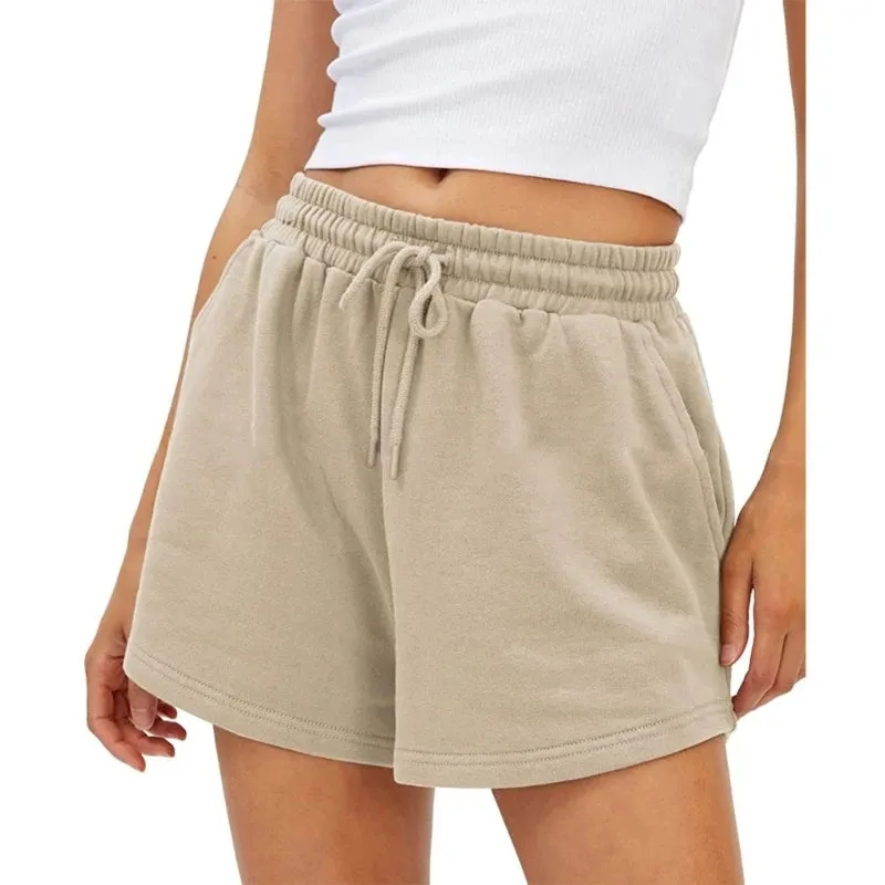 Womens Sweat Shorts Casual Loose Athletic Shorts Running Shorts Dropship