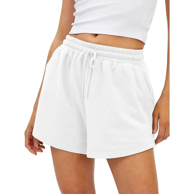 Womens Sweat Shorts Casual Loose Athletic Shorts Running Shorts Dropship