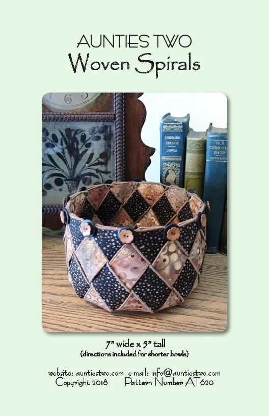 Woven Spirals Basket / Bowl Pattern