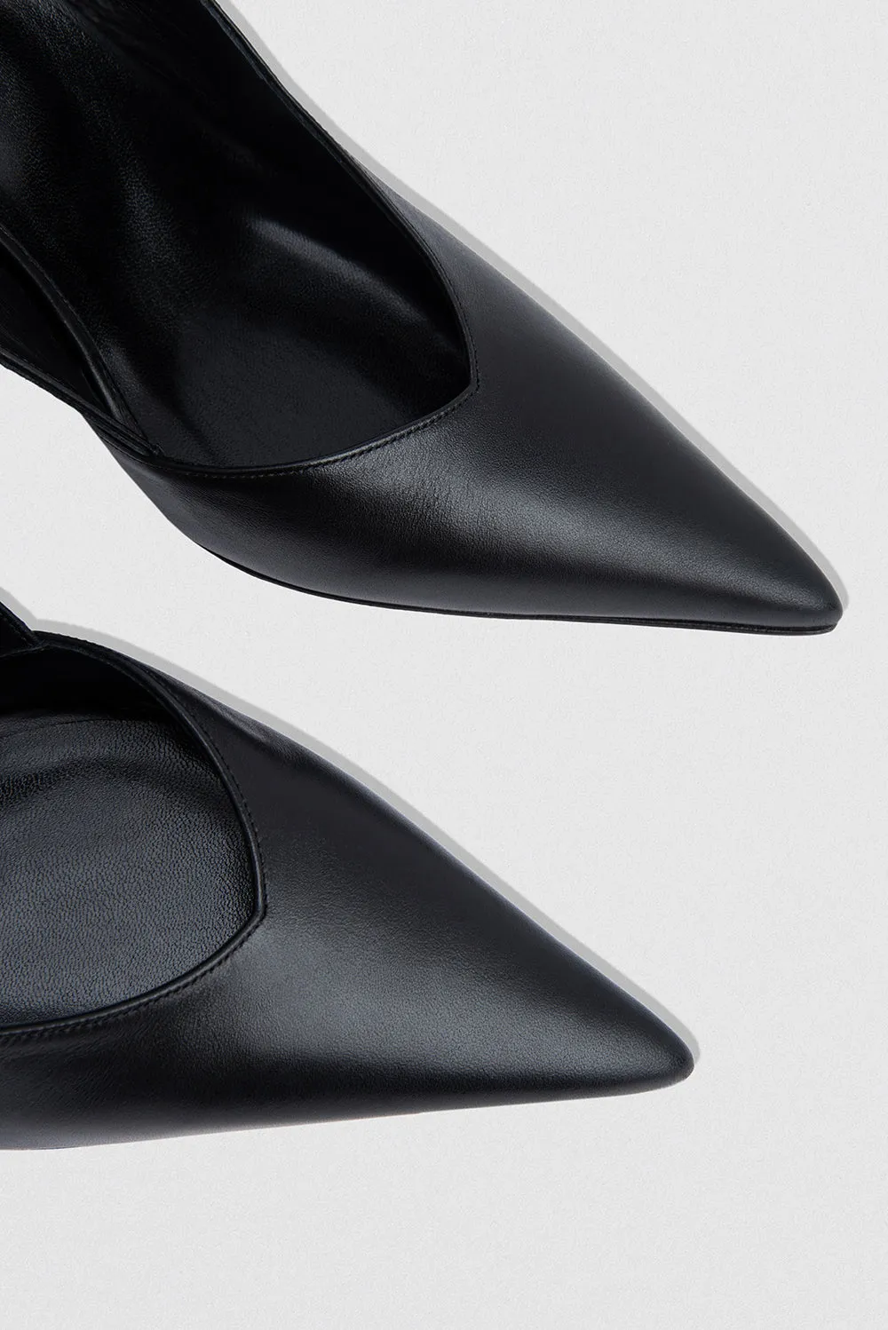 Yasha Black Nappa Leather