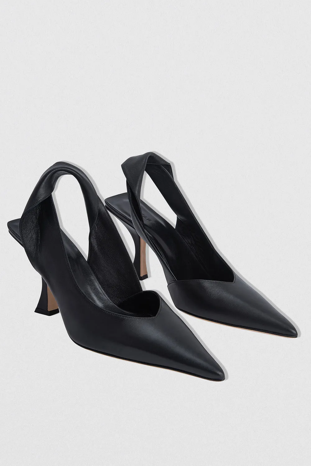 Yasha Black Nappa Leather